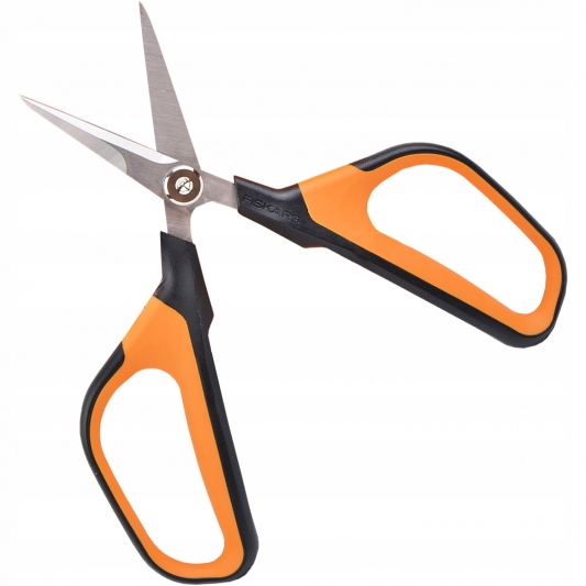 Fiskars Micro-Tip Solid Flower Scissors SP15 - Large Handle