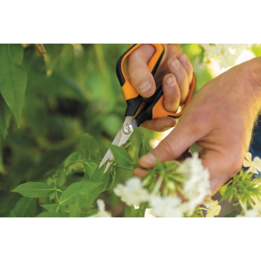 Fiskars Micro-Tip Solid Flower Scissors SP15 - Large Handle