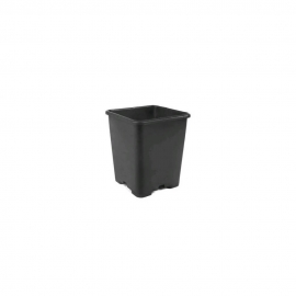 Square Pot (Black) 0,6 L (9 X 9 X 10 CM)