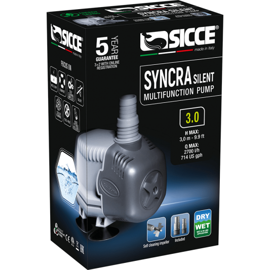 Syncra Silent 3.0 Bomba de Água (2700 L/H) 45W