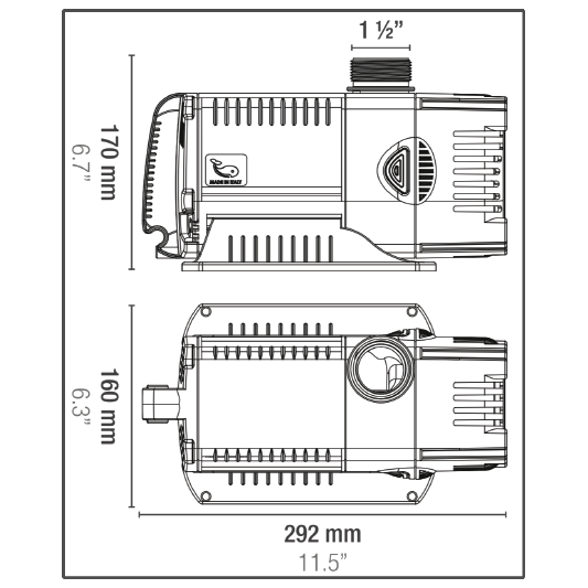 Syncra HF 16.0 Bomba de Água - 16000 l/h - 175W - H 4,5m