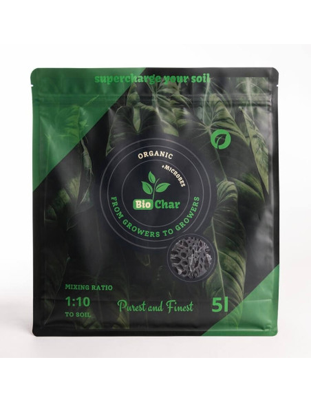 Organic BioChar + Microbes 5L Organic BioChar + Microbes 5L