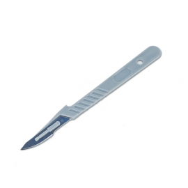 Sterile disposable scalpel