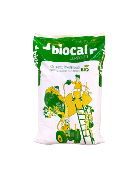 Biocal Composto (Cal Dolomítica) 25kg Biocal Composto (Cal Dolomítica) 25kg