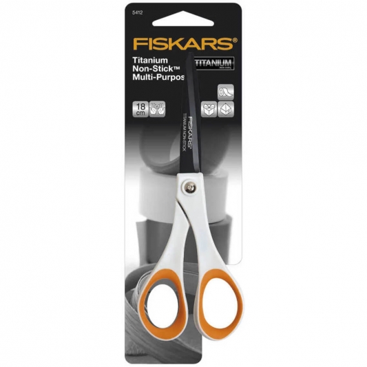 Fiskars Tijera Universal Titanio Non-Stick™ (18cm)