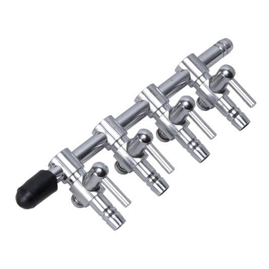 Llave metálica 4 vías 4/6mm