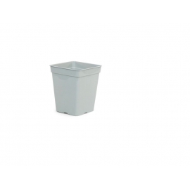 Vaso Quadrado (Cinza) 22x22x27 (11L)