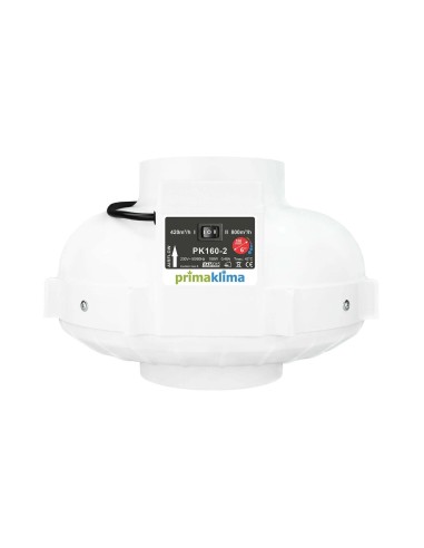 Extractor PrimaKlima 2 Speeds 110W (420/800 M³/H) 160MM