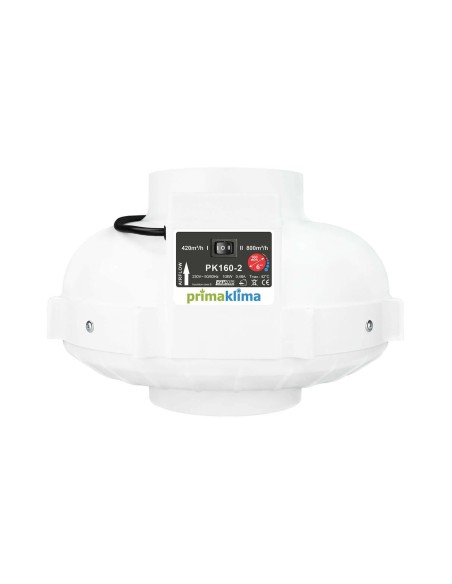 Extractor PrimaKlima 2 Speeds 110W (420/800 M³/H) 160MM Extractor PrimaKlima 2 Speeds 110W (420/800 M³/H) 160MM