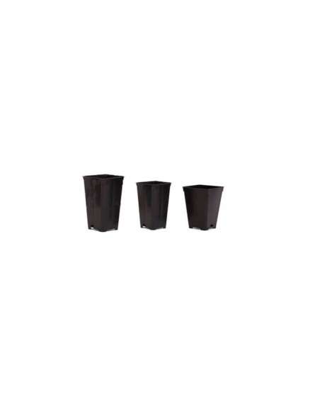 VDL Vaso Quadrado Preto 0.85 - 1.1 - 2 L VDL Vaso Quadrado Preto 0.85 - 1.1 - 2 L