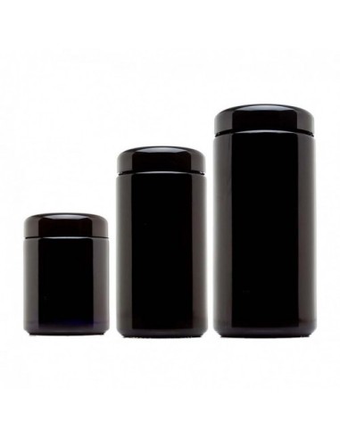 Poppins Lab Frasco Vidro UV preto 250-1000ml c/ controlo temperatura