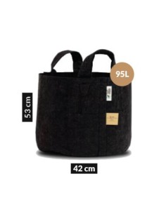 Root Pouch Vaso de Pano - 95L C/ Asas (53x42cm)