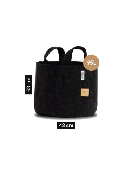 Root Pouch Vaso de Pano - 95L C/ Asas (53x42cm) Root Pouch Vaso de Pano - 95L C/ Asas (53x42cm)