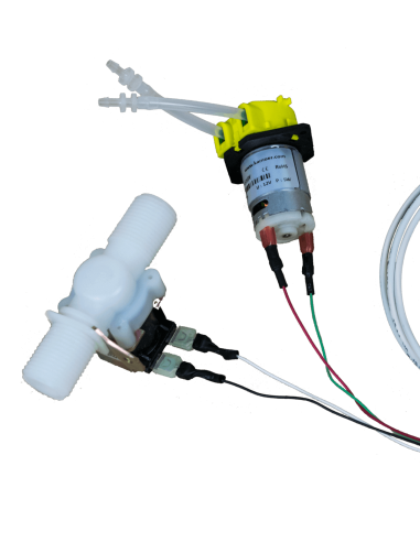 Cabo pré assemblado para peristáltica e solenoide