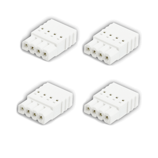 Conector 4 pines (Pack de 4)