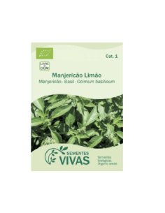 Sementes Vivas Manjericão Limão 2G