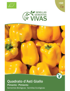 Sementes Vivas Pimento Sweet Chocolate 50 Sementes