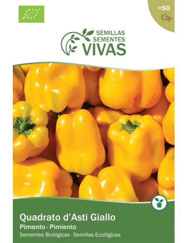 Sementes Vivas Sweet Chocolate Pepper 50 Seeds
