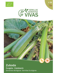 Sementes Vivas Curgete Zuboda 20 Sementes