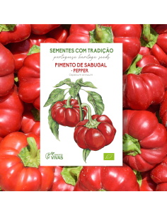Sementes Vivas Pimento do Sabugal 50 Sementes