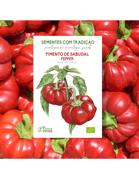 Sementes Vivas Sabugal Pepper 50 Seeds Sementes Vivas Sabugal Pepper 50 Seeds
