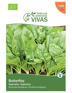 Sementes Vivas Espinafre Butterflay 10G