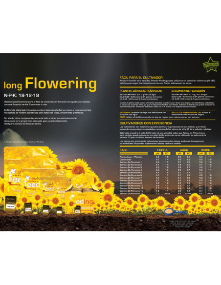Green House Feeding longFlower 125-500g Green House Feeding longFlower 125-500g