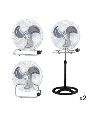 2 x Ventoinha Vanguard 50cm (55W) 3 em 1