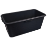Tanque Rectangular Preto 80L (77x50x30cm)