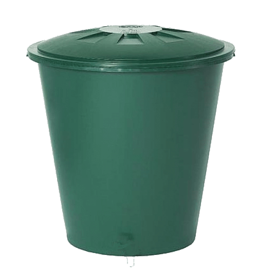 Round Green Container 200L