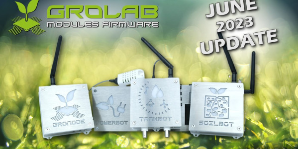 Atualização de Firmware dos Módulos GroLab™ – Junho 2023