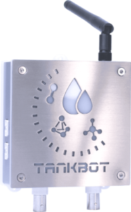 Front view of TankBot, the tank manager module of the GroLab™ grow controller