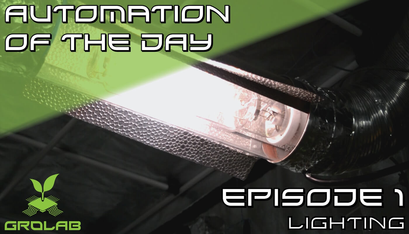 Episode 1 of the Automation of the Day series. Learn all about lights in an indoor cultivation.The post where this image belongs to explains all about color spectrum, kinds of bulbs, temperature, energy of light waves, lumen intensity and watt consumptions.GroLab, growing made easy.