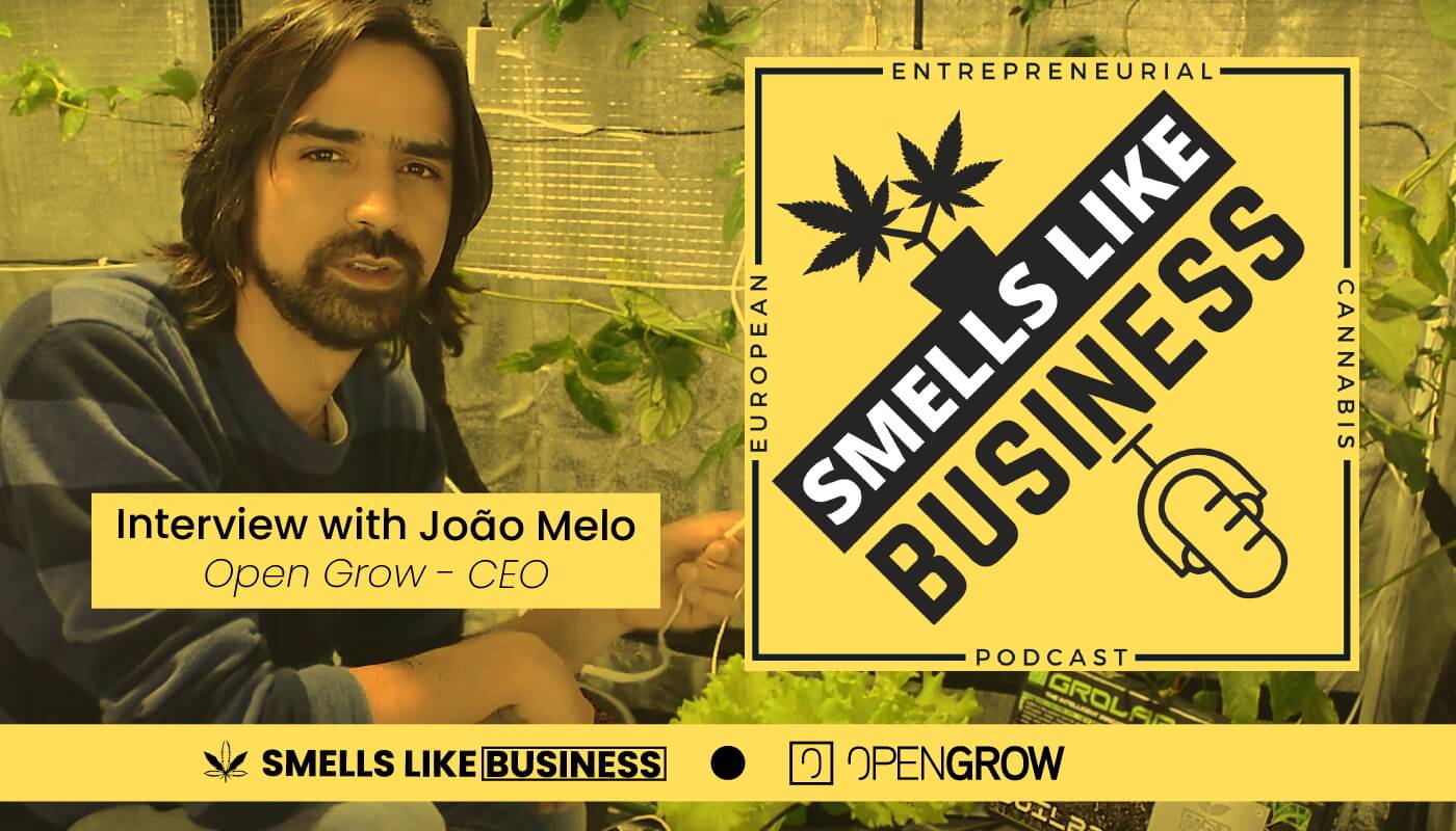 Smell Like Business interviews João Melo (Open Grow - CEO) for a podcast episode, among several topics, João Melo talks about his experience creating a startup and what benefits an automation system can offer to the urban farmers.