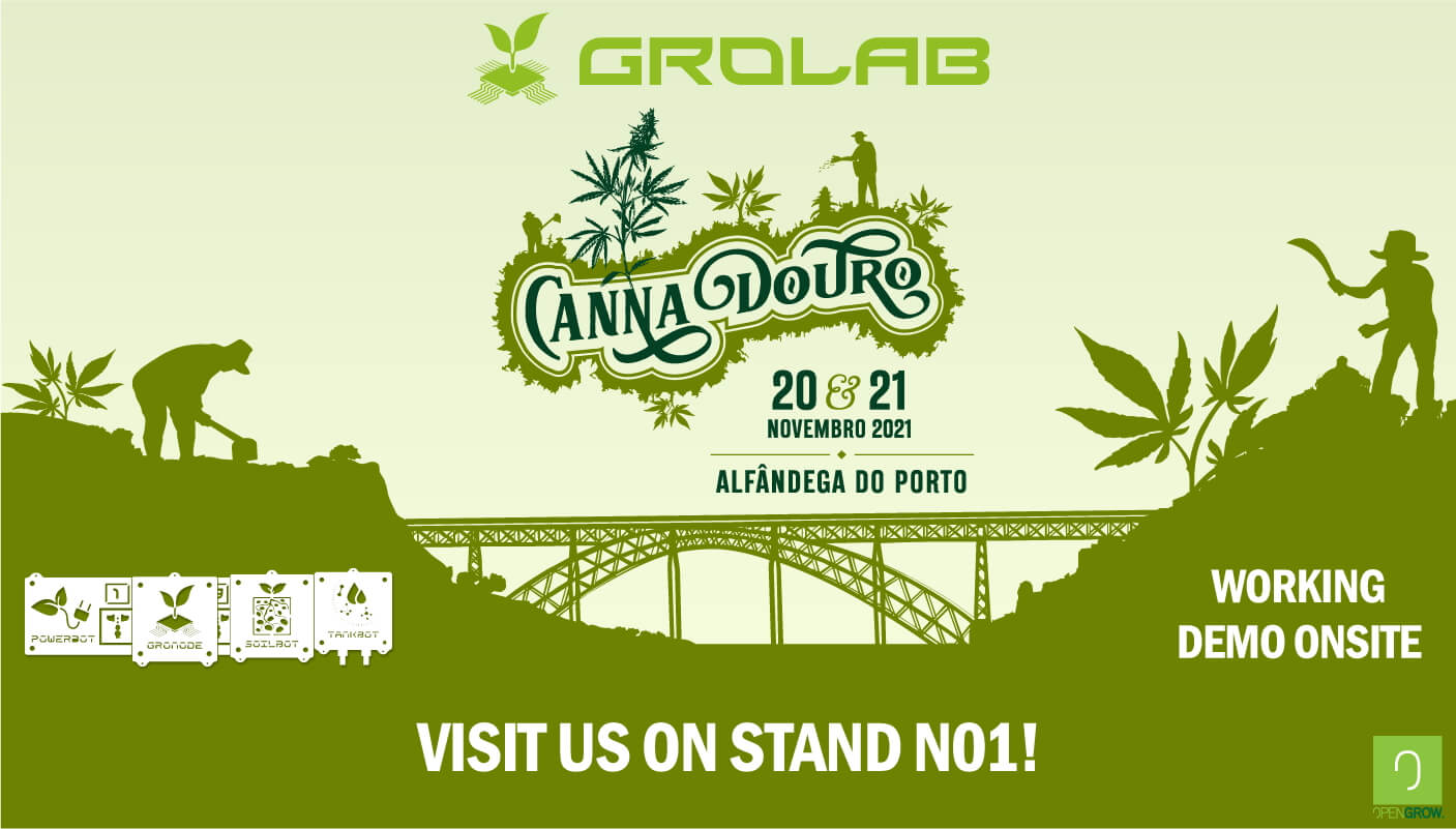 Open Grow™ will be present at CannaDouro 2021, Porto, Portugal - November 20-21