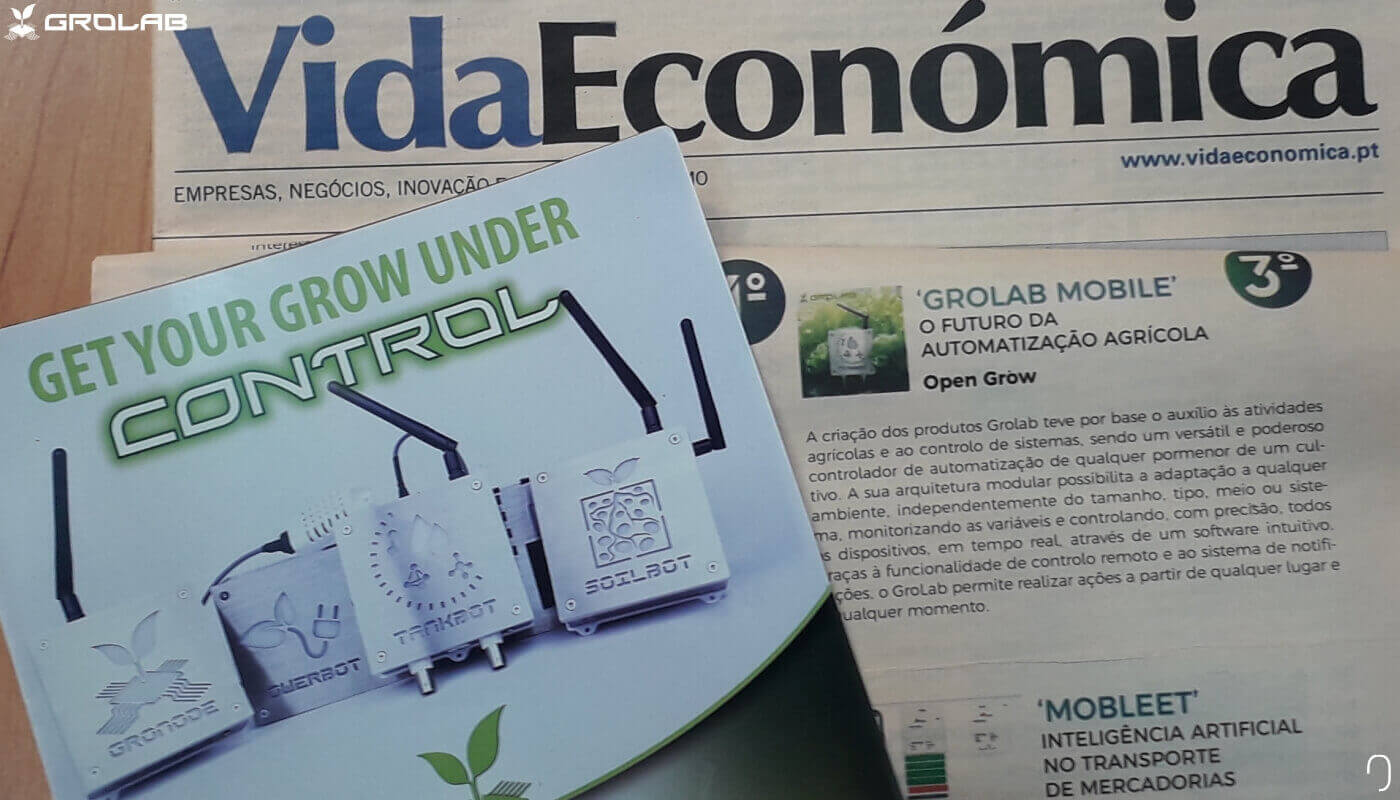 GroLab™ highlighted in Vida Económica newspaper by its innovation award in the 4INOVA2 contest
